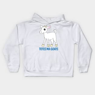 Totes Ma Goats Kids Hoodie